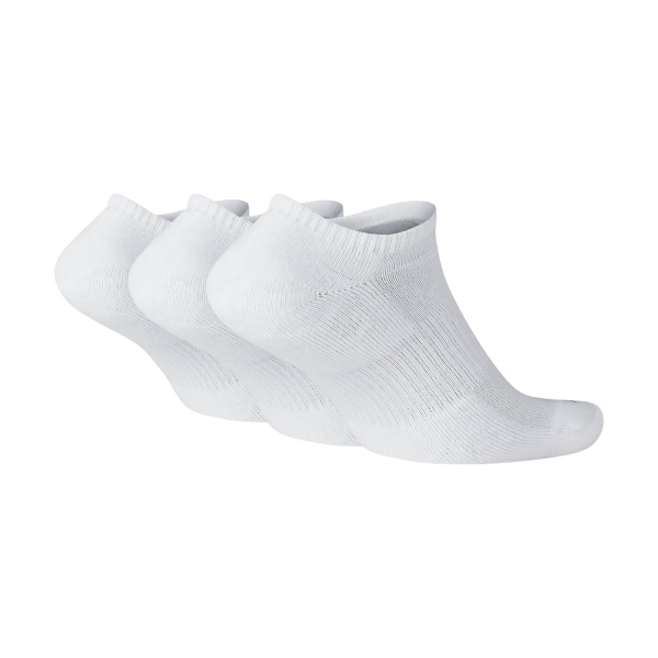 Nike Everyday Plus Cushion x 3 Socks - White/Black