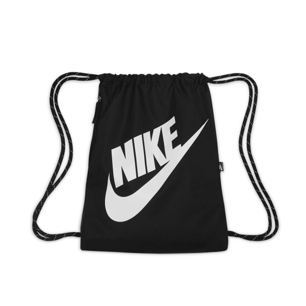 Nike Heritage Sackpack - Black/White