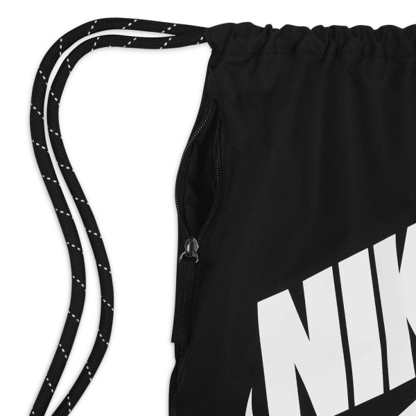 Nike Heritage Sackpack - Black/White