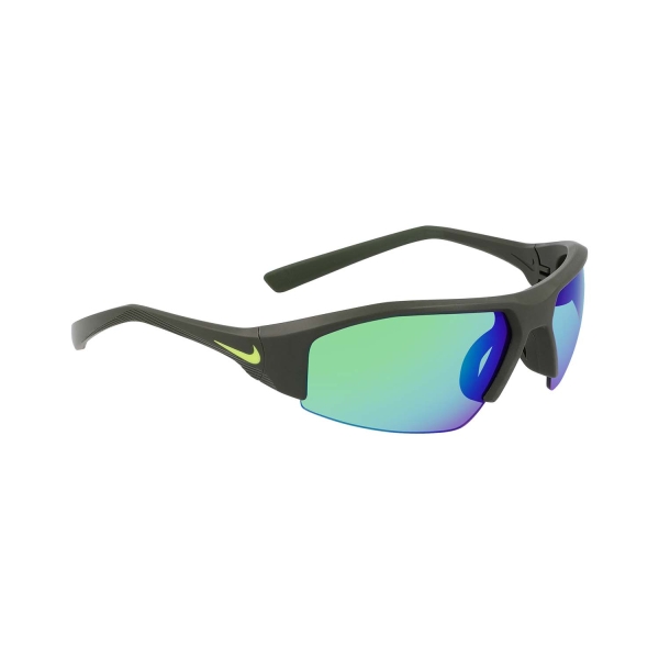 Nike Skylon Ace 22 Gafas de Sol - Matte Sequoia/Green Mirror