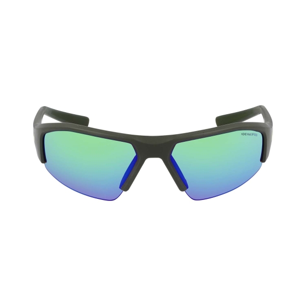 Nike Skylon Ace 22 Sunglasses - Matte Sequoia/Green Mirror