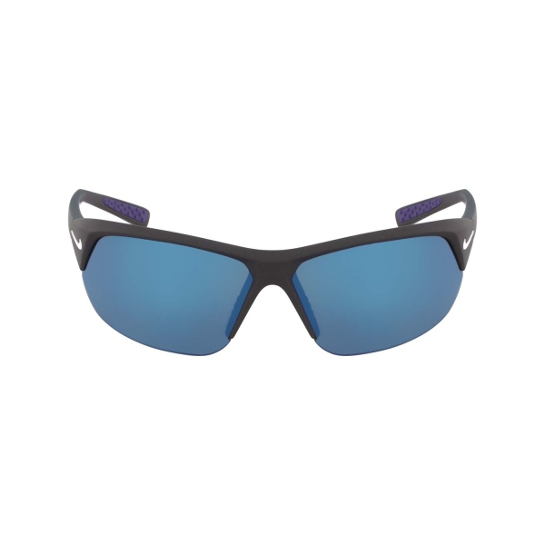 Nike Skylon Ace Sunglasses - Matte Black/Grey/Blue Mirror