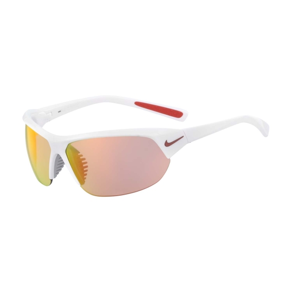 Gafas de Running Nike Skylon Ace Gafas  White/Grey/Red Mirror NKFQ4683 106