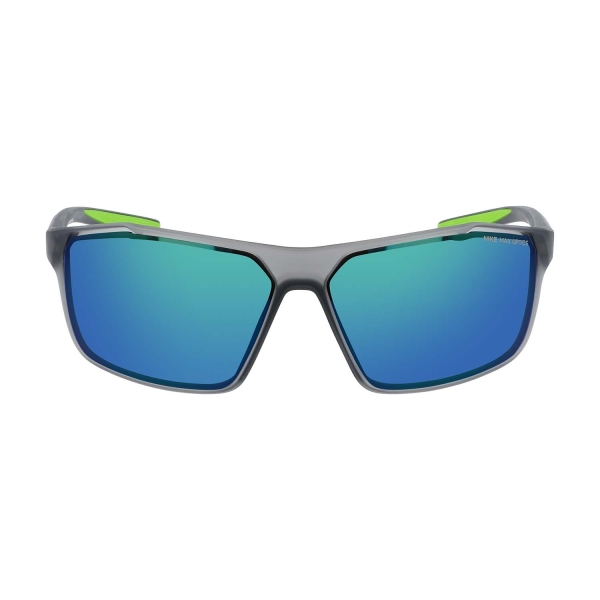 Nike Windstorm Gafas - Matte Dark Grey/Green Mirror