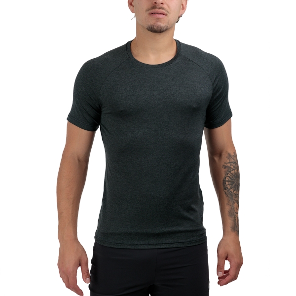 Camisetas Running Hombre Odlo Active 365 Camiseta  Black Melange 31410260008