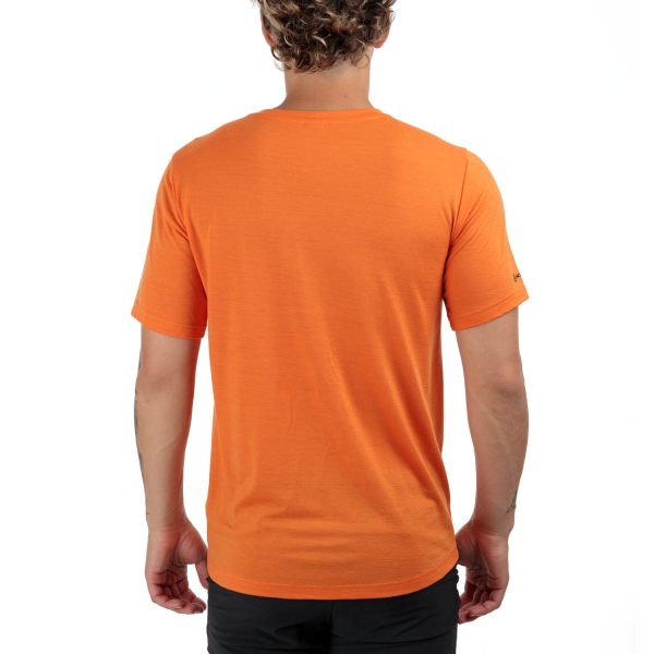 Scott Defined Merino Graphic Maglietta - Flash Orange