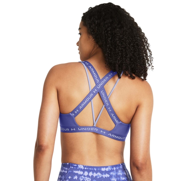 Under Armour Crossback Low Sports Bra - Starlight/Celeste