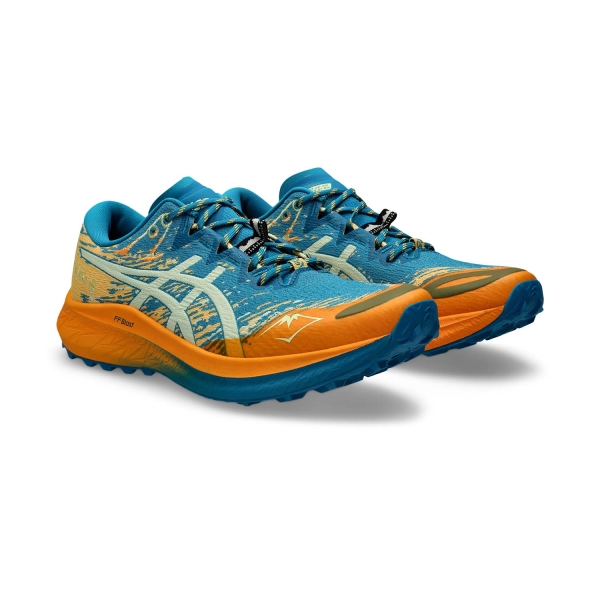 Asics Fuji Lite 5 - Teal Blue/Cool Matcha
