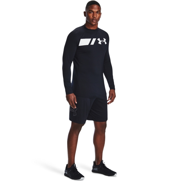 Under Armour Tech Graphic 10in Shorts - Black/Graphite