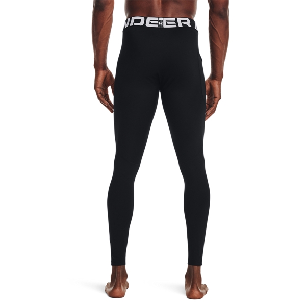 Under Armour ColdGear Long Tights - Black/White