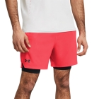 Under Armour Vanish Woven 2 in 1 6in Pantaloncini - Racer Red/Black