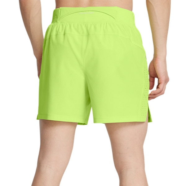 Under Armour Launch Elite 5in Shorts - Morph Green/Reflective