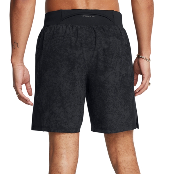 Under Armour Launch Pro 7in Shorts - Black/Reflective