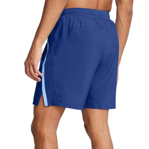 Under Armour Launch 7in Pantaloncini - Tech Blue/Horizon Blue/Reflective