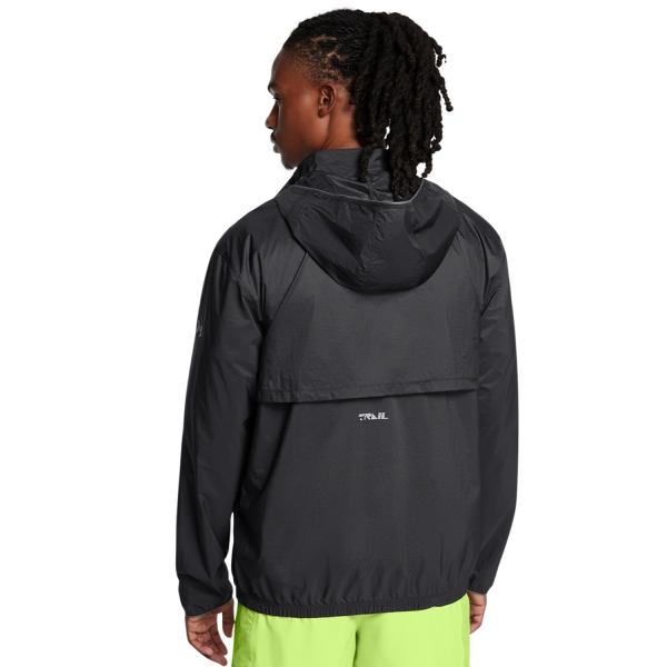 Under Armour Launch Trail Giacca - Anthracite/Reflective