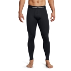 Under Armour ColdGear Elite Long Tights - Black/Metallic Silver