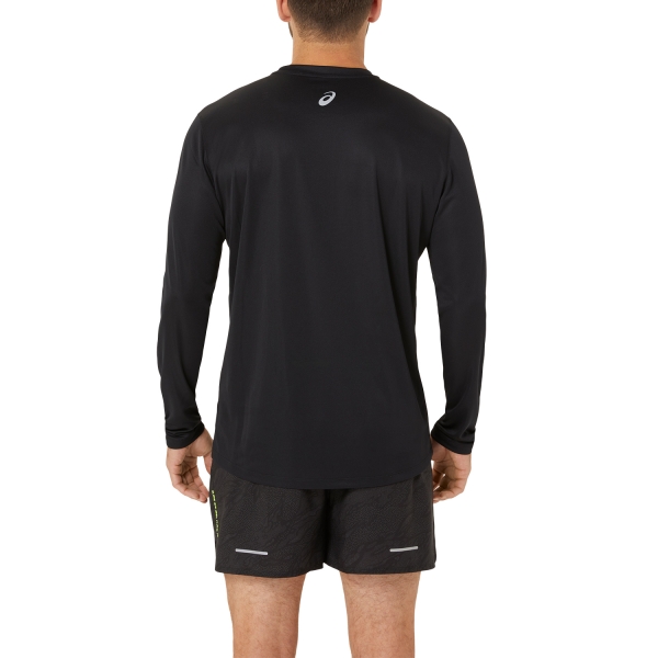 Asics Fujitrail Logo Maglia - P. Black/Graphic Grey/Safety Yellow