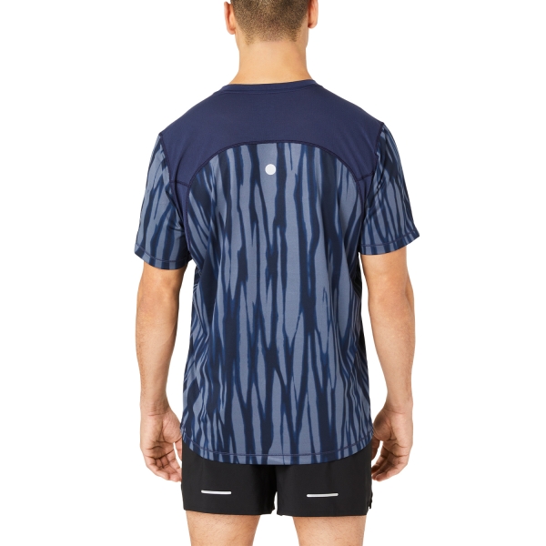 Asics Road All Over Print T-Shirt - Blue Expanse/Midnight