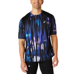 Asics Road Lite-Show Graphic Maglietta - Blue Expanse