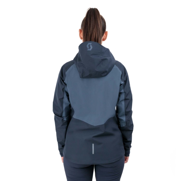 Scott Explorair Light Dryo 3L Jacket - Dark Blue/Metal Blue