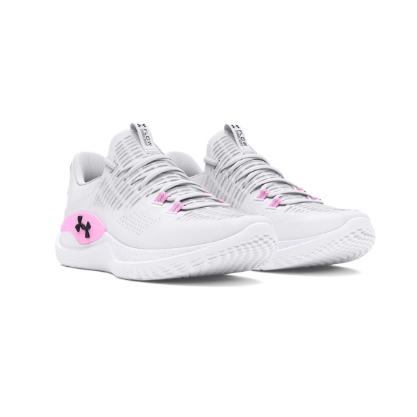 Under Armour Flow Dynamic - White/Stellar Pink/Black