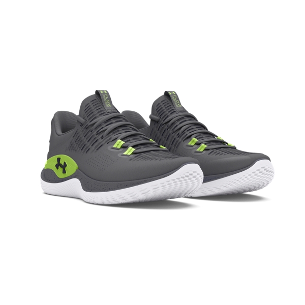 Under Armour Flow Dynamic - Titan Gray/Morph Green/Midnight Navy