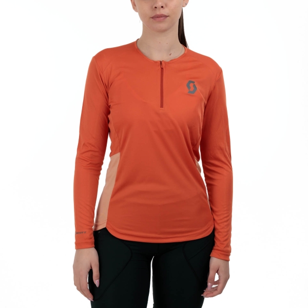 Maglia Running Donna Scott Endurance Maglia  Braze Orange/Rose Beige 4032157513