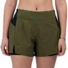 Scott Hybrid Endurance 3.5in Shorts - Tech Fir Green/Black