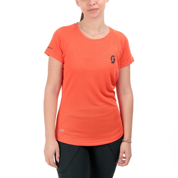 Women's Running T-Shirts Scott Defined Tech TShirt  Astro Red 4144767718