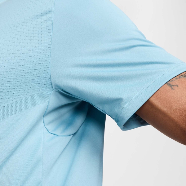 Nike Dri-FIT Rise 365 T-Shirt - Denim Turquoise/Reflective Silver