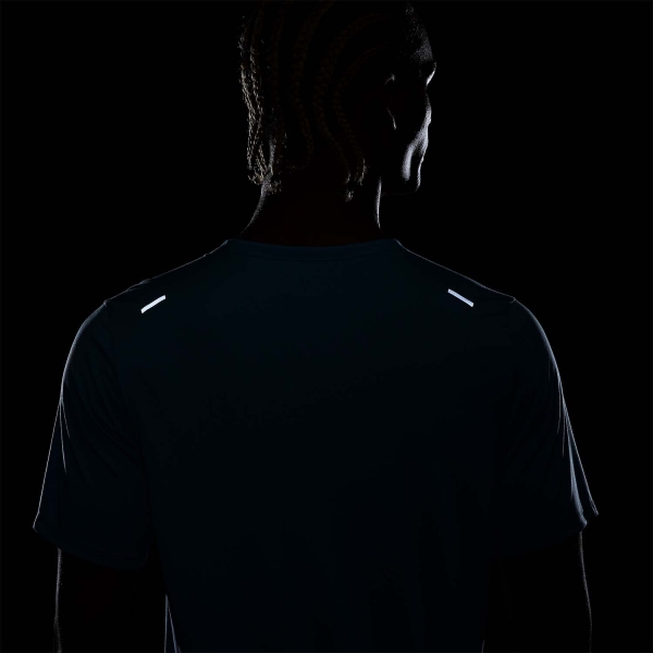 Nike Dri-FIT Rise 365 T-Shirt - Denim Turquoise/Reflective Silver
