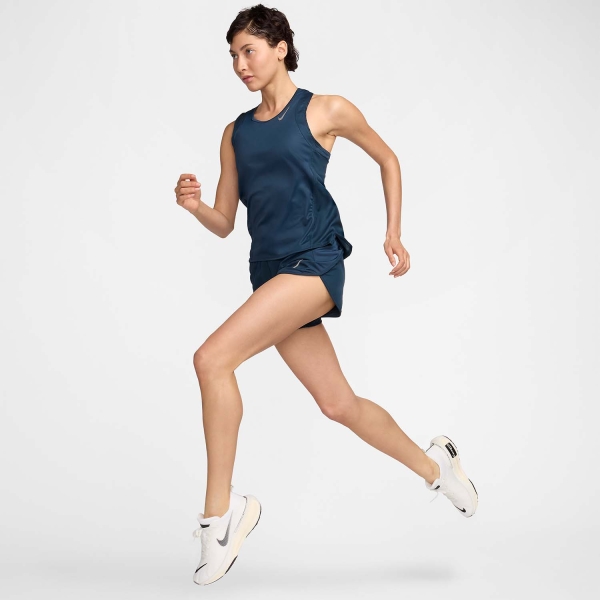 Nike Tempo Race 3in Shorts - Armory Navy/Reflective Silver