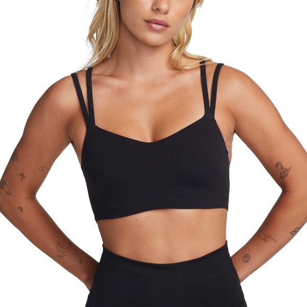 Women's Sports Bra Nike Zenvy Strappy Sports Bra  Black/Sail DO6608010