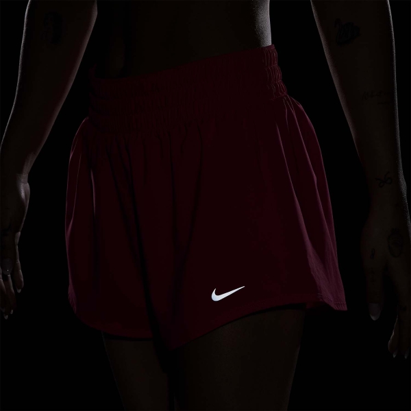 Nike Dri-FIT One 3in Pantaloncini - Aster Pink/Reflective Silver