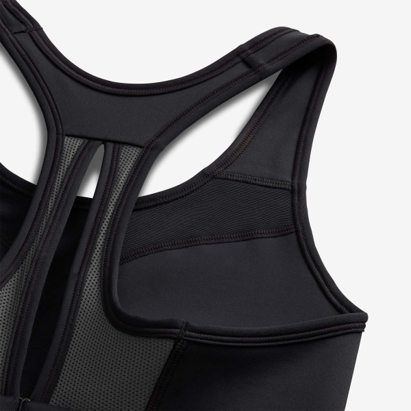 Nike Swoosh Logo Reggiseno Sportivo - Black/Iron Grey/White