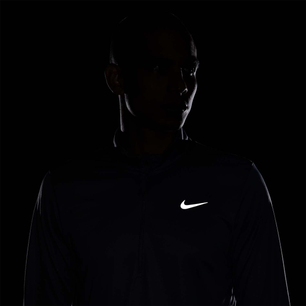 Nike Dri-FIT Pacer Maglia - Smoke Grey/Reflective Silver