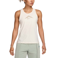 Nike Dri-FIT Trail Canotta -  Pale Ivory/Khaki