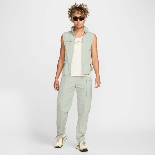 Nike Dri-FIT Trail Top -  Pale Ivory/Khaki