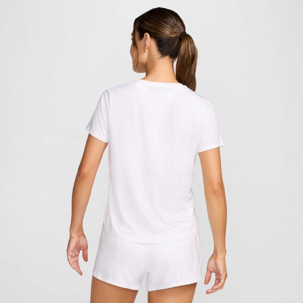 Nike One Swoosh Logo T-Shirt - White/Black
