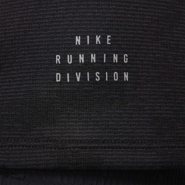 Nike Run Division Camiseta - Black/Reflective Silver