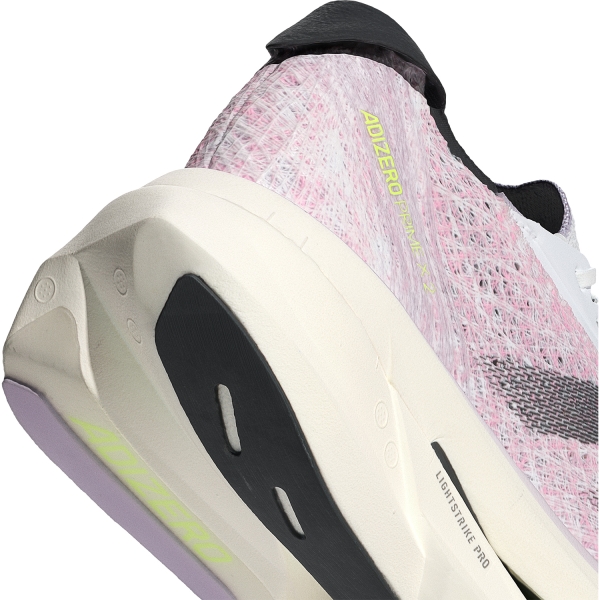 adidas adizero Prime X 2 Strung - FTWR White/Core Black/Pink Spark