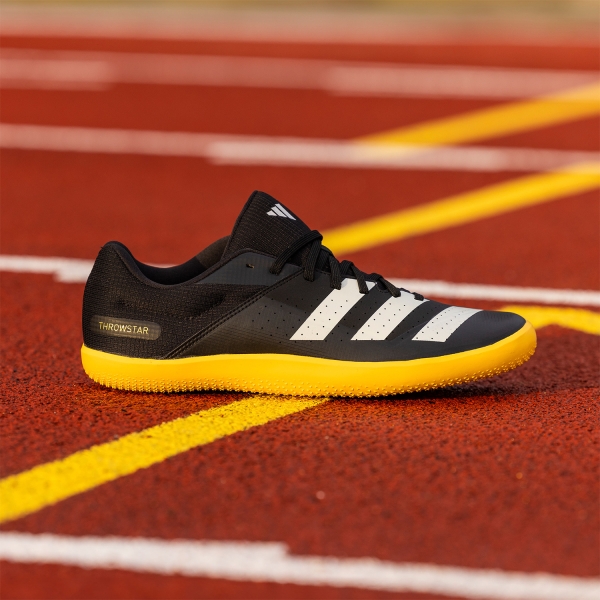 adidas Throwstar - Core Black/Zero Metal/Spark