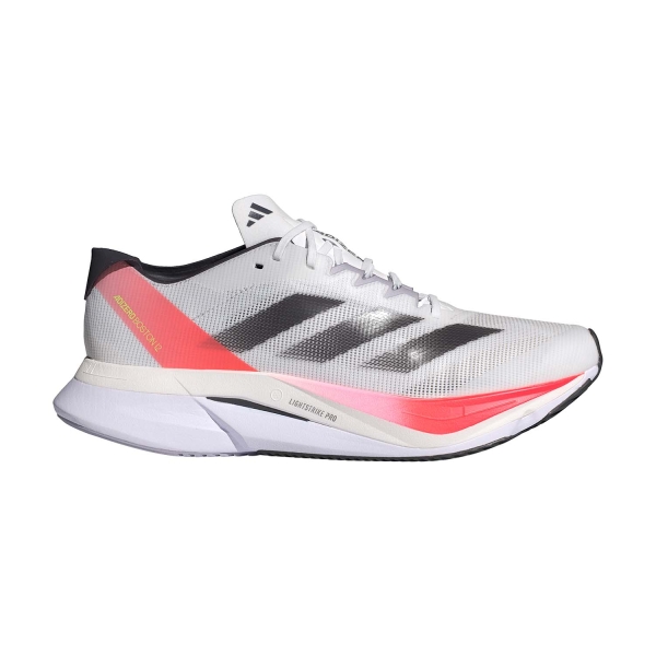 Men's Performance Running Shoes adidas adizero Boston 12  Cloud White/Aurora Metallic/Solar Red IF9210