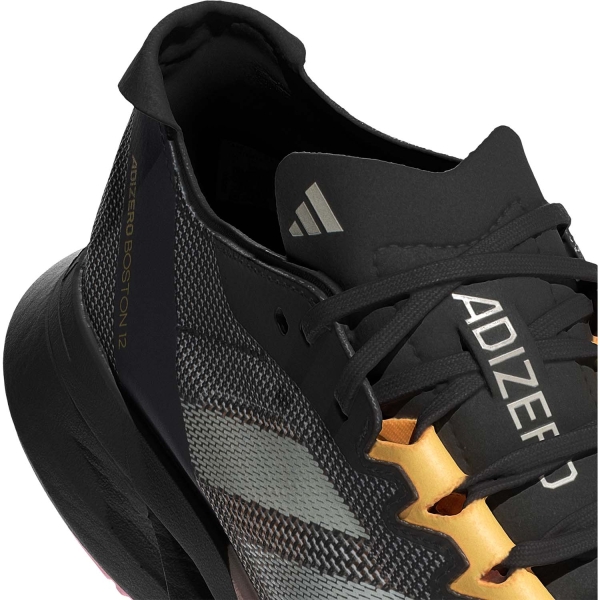 adidas adizero Boston 12 - Cloud Black/Zero Mint/Spark