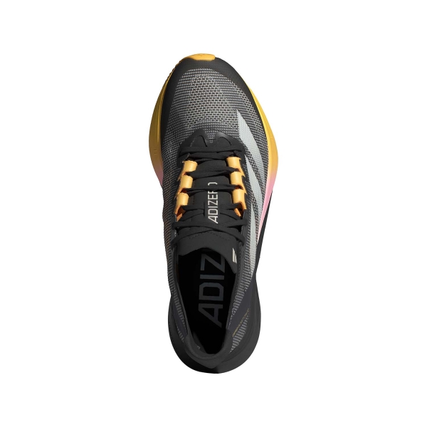 adidas adizero Boston 12 - Cloud Black/Zero Mint/Spark