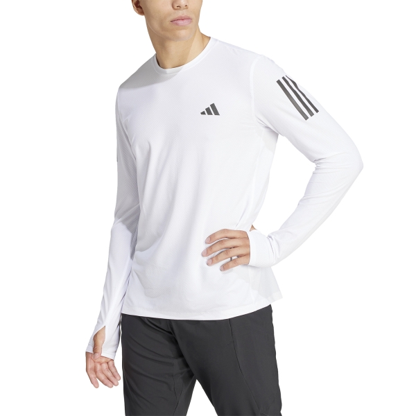 Maglia Running Uomo adidas OTR Pro Maglia  White IK7432