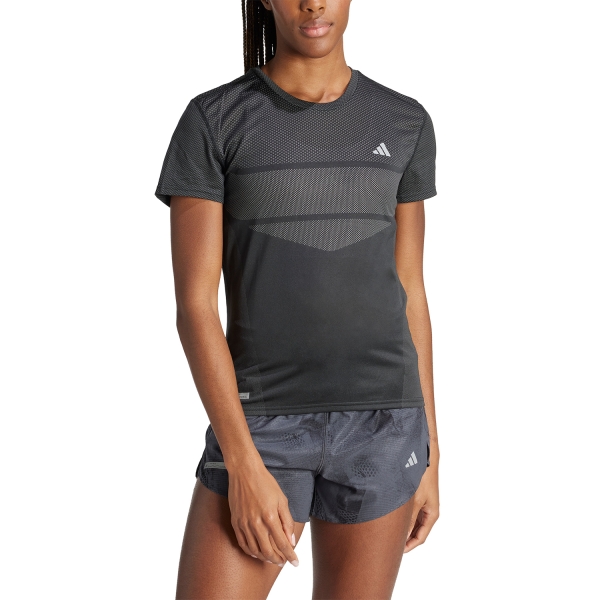 Camiseta Running Mujer adidas adidas Ultimate Engineered Camiseta  Black/Grey Four  Black/Grey Four 