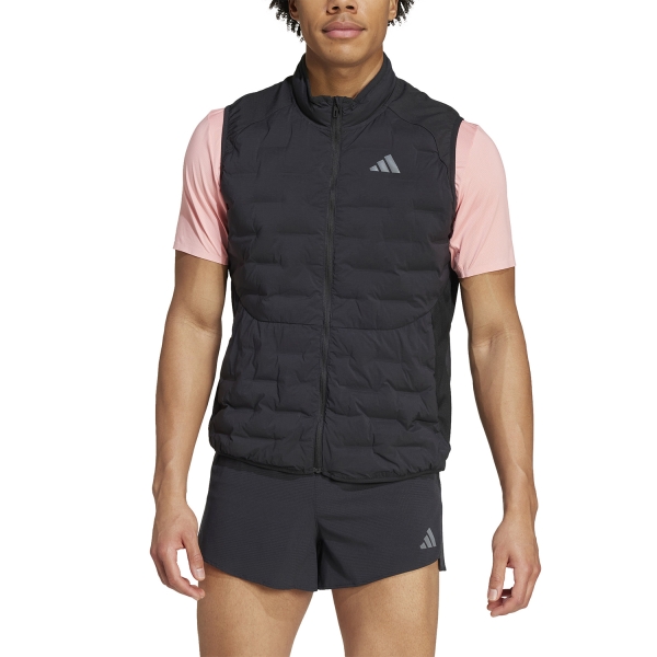 Giacca Running Uomo adidas adizero Gilet  Black IM8552