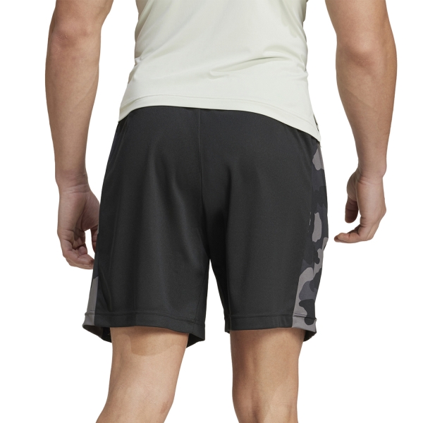 adidas Essentials Camo 7in Shorts - Black