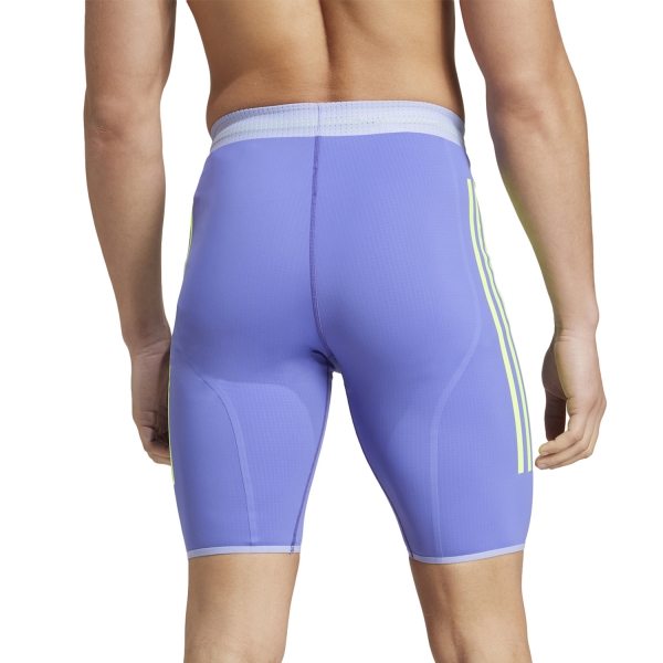 adidas adizero Promo 10in Shorts - Semi Cobalt Blue/Blue Spark